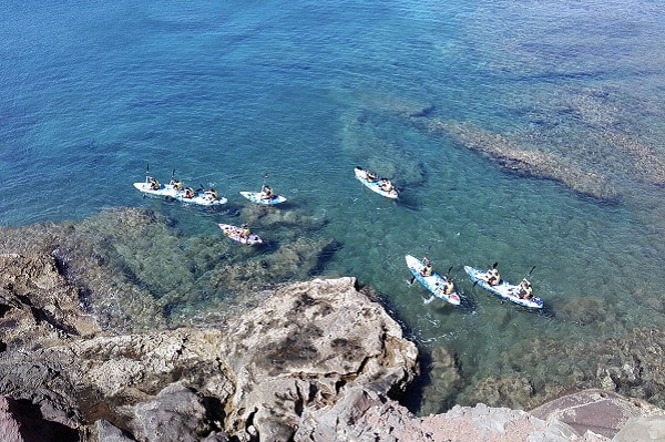 kayaks playa blanca