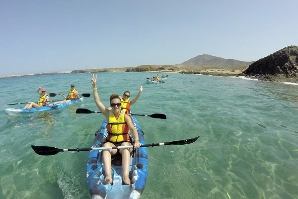 kayaks playa blanca