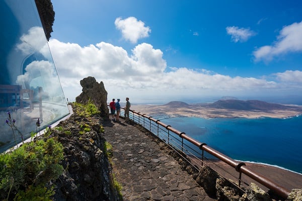 Mirador del Rio path